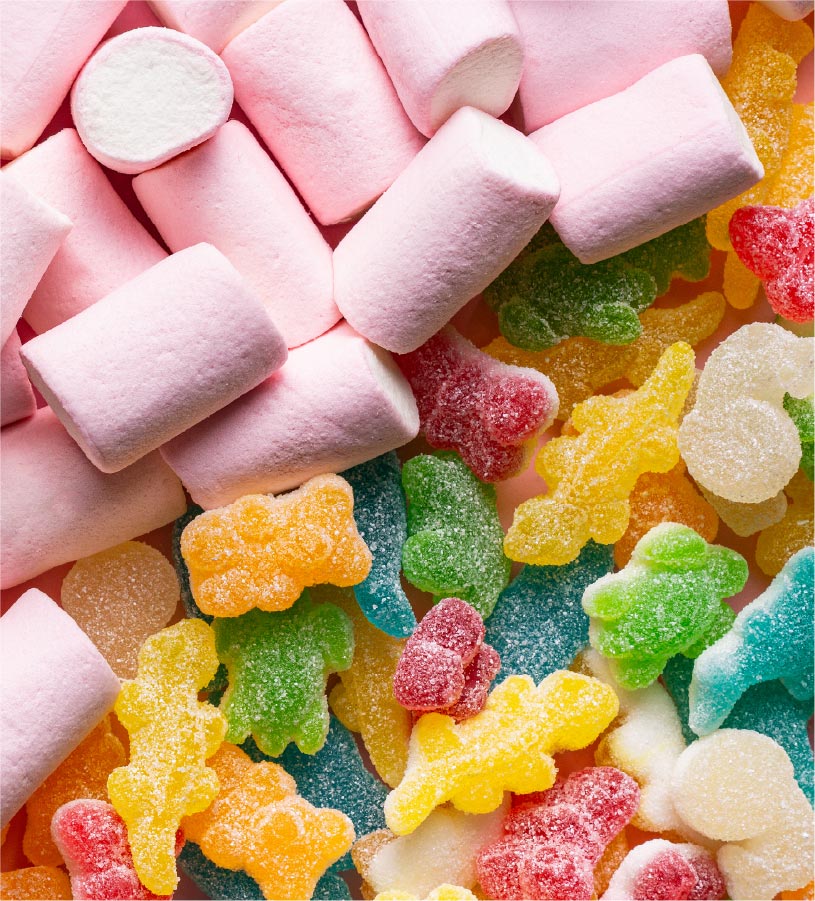 foodmate gelatin for gummies/confectionaries/candies