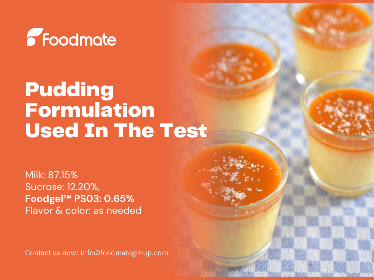 Pudding Formulation